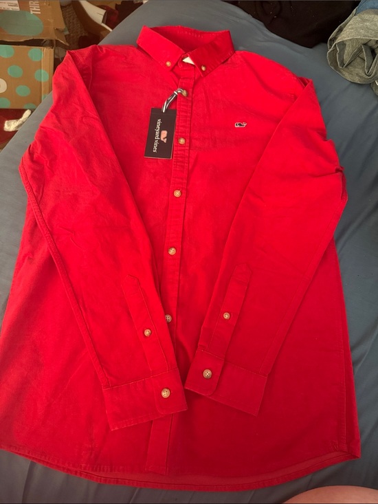 Vineyard Vines Other - Vineyard Vines Boys Red Button-Down Shirt